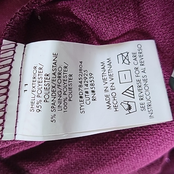 SPEECHLESS WOMENS JUNIORS METALLIC FUCHSIA SPARKLING PARTY PROM DRESS SIZE 11 - Picture 16 of 16